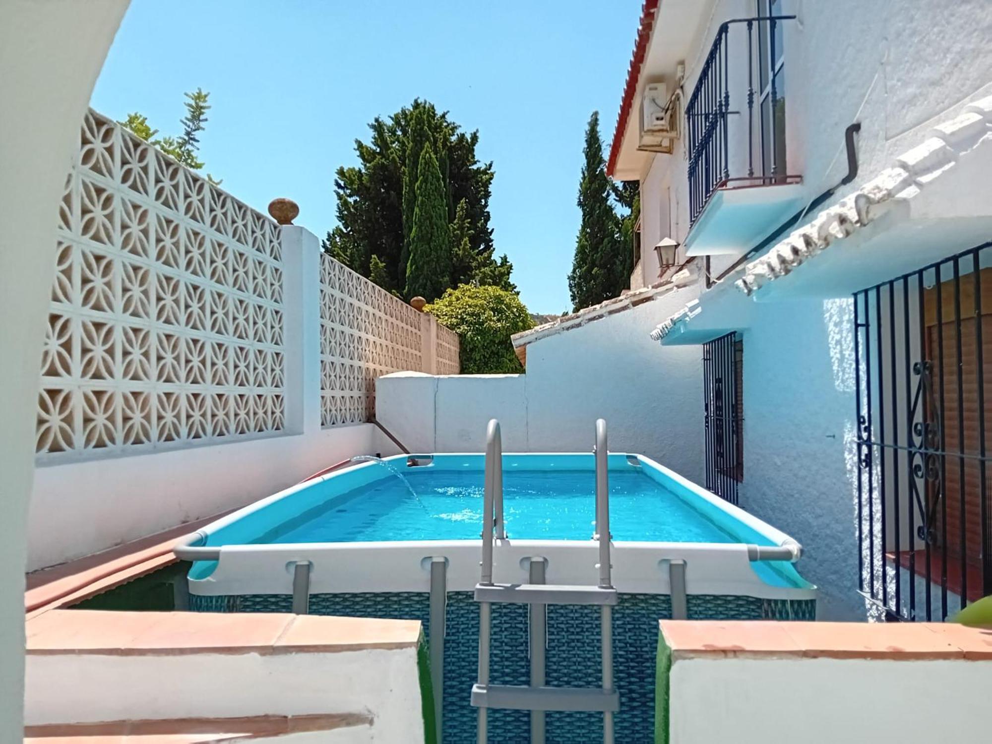 Casa Patio De Los Naranjos Piscina Privada Alcaucin Ngoại thất bức ảnh